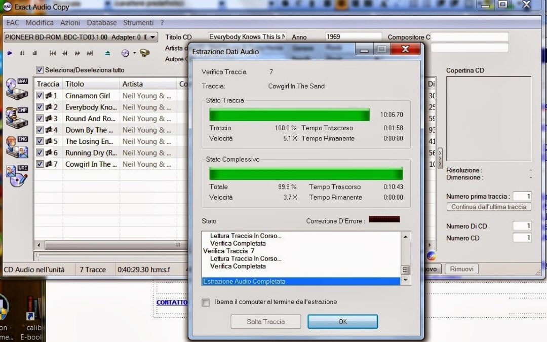 Exact Audio Copy (EAC): Il Miglior Software per l’Estrazione Audio da CD